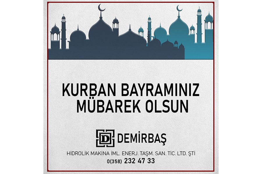 Demirbaş LTD ŞTİ Kurban Bayramı Gönderisi Tasarımı, sosyal medya yönetimi amasya