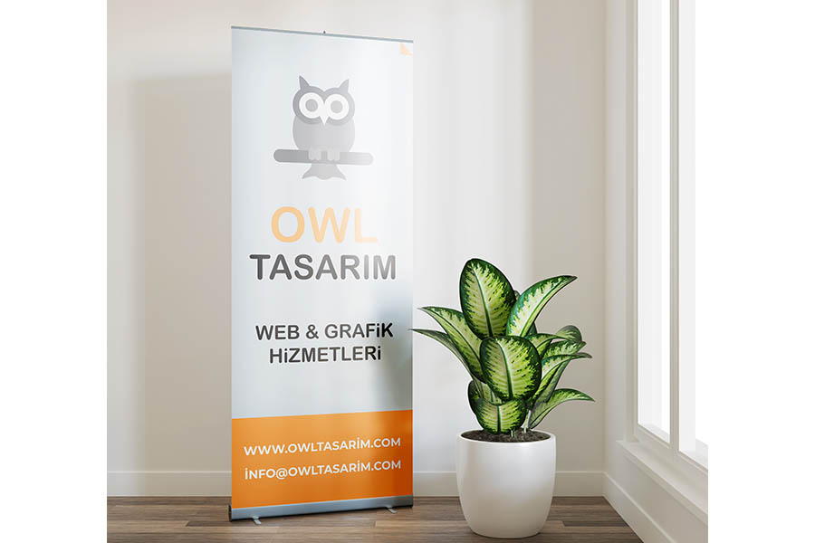 Roll Up Banner tasarımı