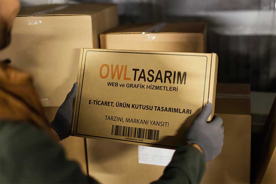 e-ticaret kutusu tasarımı