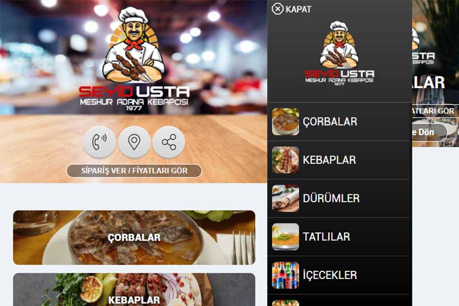 Owl Tasarım seyidusta meşhur adana kebapçısı