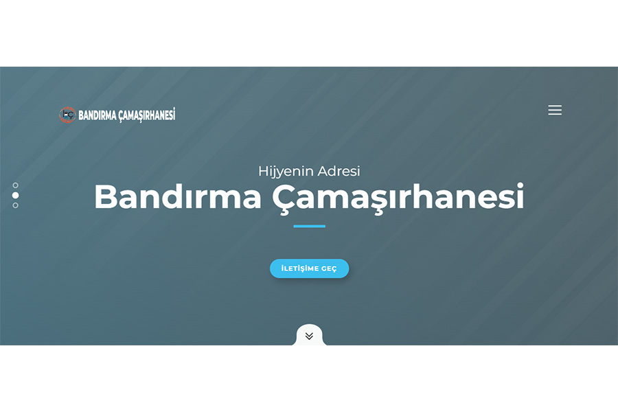 Bandırma Çamaşırhanesi Web Sitesi